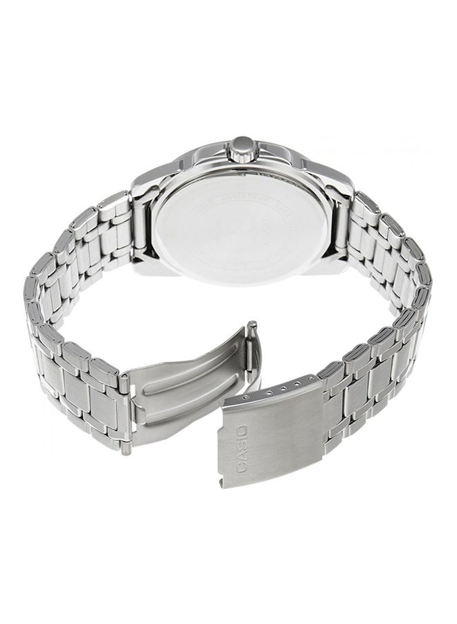 CASIO Men's Stainless Steel Analog Wrist Watch MTP-1314D-7AVDF - 45 mm - Silver  - Image 2
