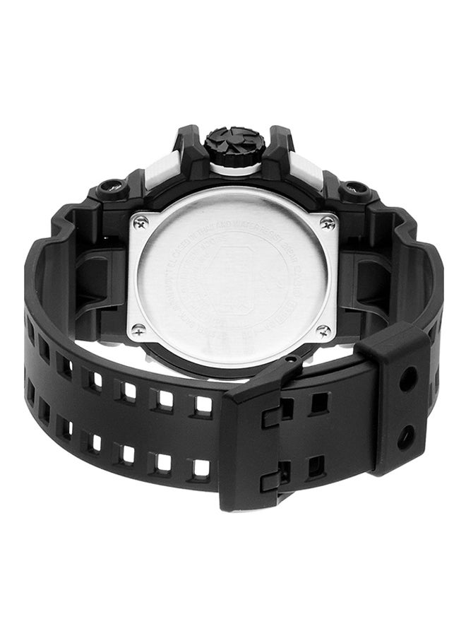 جي شوك ساعة بعقارب ورقمية مقاومة للماء طراز GA-400-1A men - Image 2