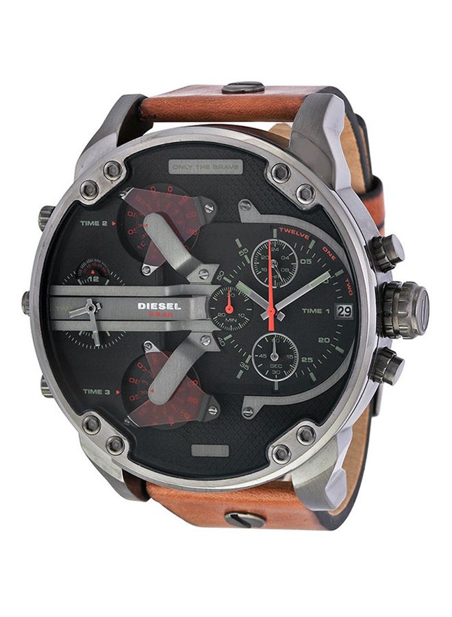ديزل ساعة يد مستر دادي كرونوغراف مقاومة للماء طراز DZ7332 للرجال - Image 1