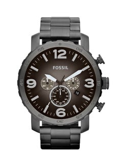 Jr1437 FOSSIL men Water Resistant Chronograph Watch JR1437 - 50 mm - Grey UAE ...