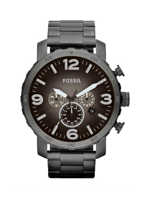 men Water Resistant Chronograph Watch JR1437 - 50 mm - Grey