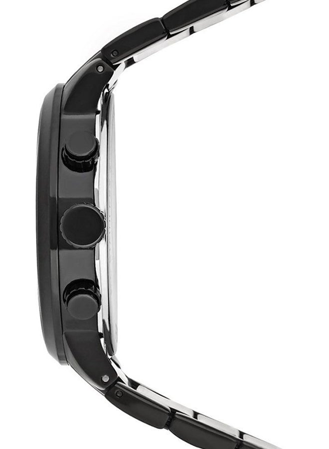 Men's Water Resistant Chronograph Watch FS4778 - 48 mm - Black