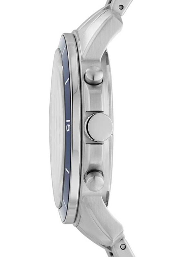 FOSSIL Men's Water Resistant Chronograph Watch FS5238 - 44 mm - Silver  - Image 2