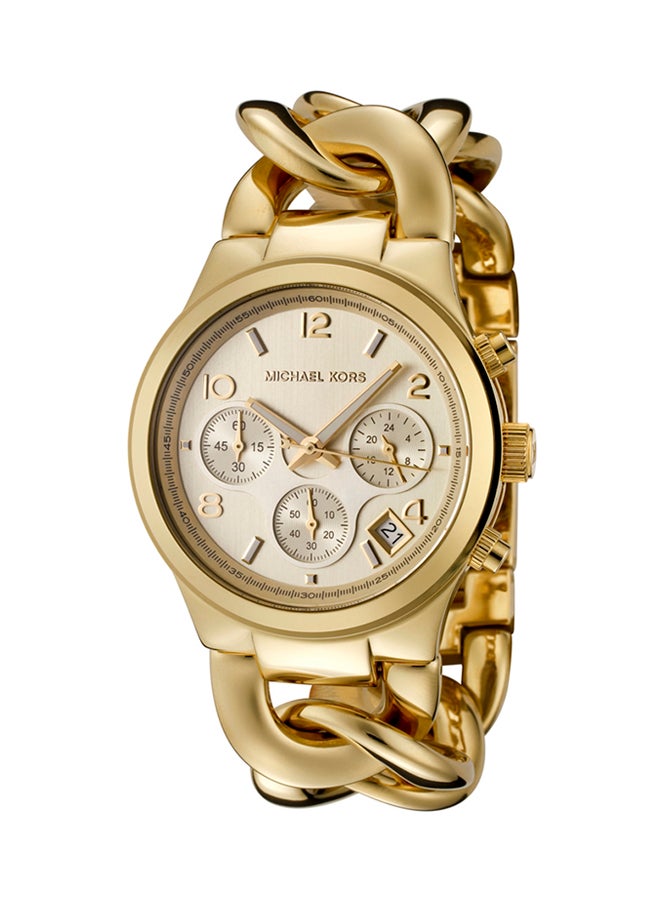 مايكل كورس ساعة كرونوغراف مقاومة للماء طراز MK3131 للنساء  - Image 1