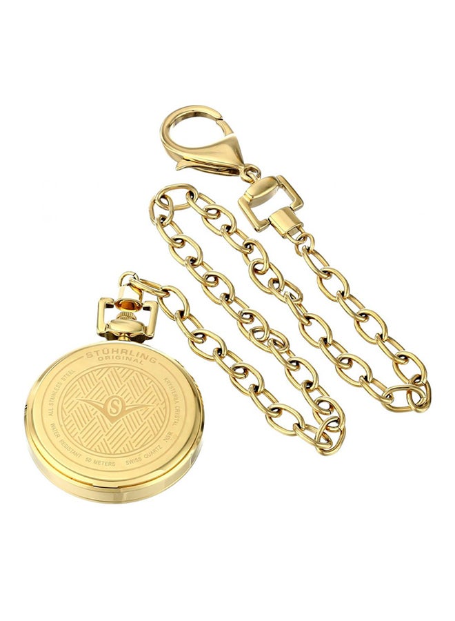 Stuhrling Original men Water Resistant Analog Pocket Watch 815.02 - Image 2