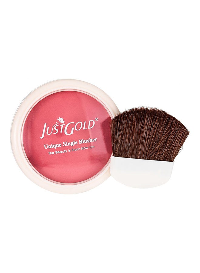 JUST GOLD Unique Single Blusher 02 Pink - Image 1