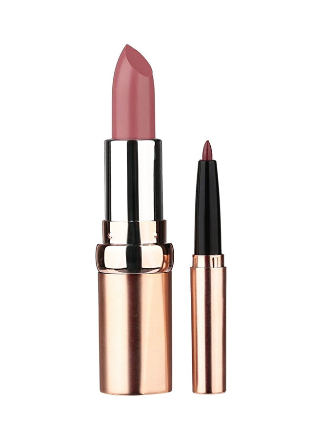 JUST GOLD Radiant Lipstick And Lip Liner 13 Brown  - Image 2