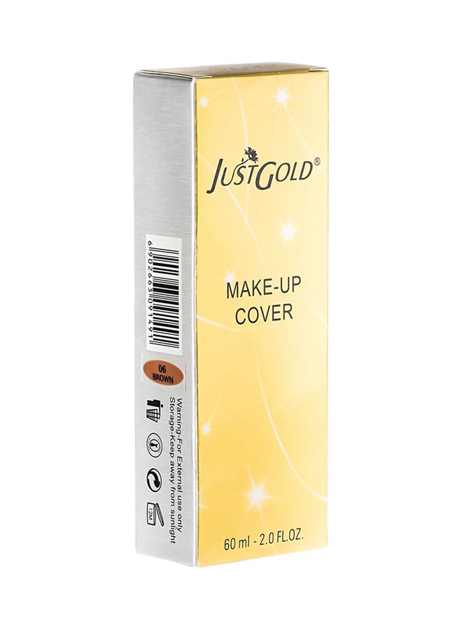 JUST GOLD Make cover Face Foundation 06 Beige  - Image 4