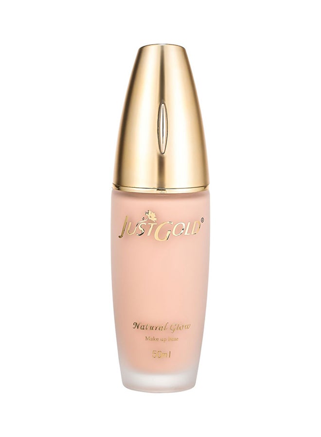JUST GOLD Natural Glow Face Foundation 01 Beige  - Image 1