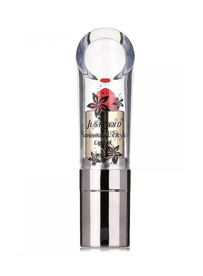 JUST GOLD Rosewood Style Shiny Lipstick 06 Red  - Image 3