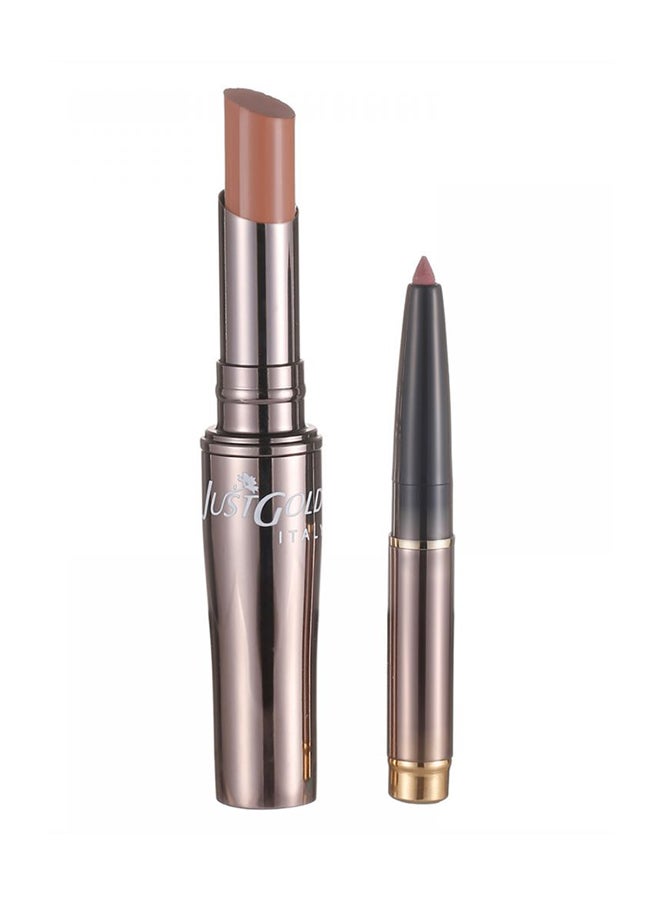JUST GOLD 2-In-1 Moisture Lipstick 11 Brown  - Image 1
