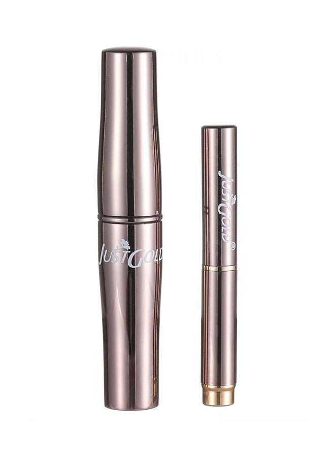 JUST GOLD 2-In-1 Moisture Lipstick 23 Brown  - Image 3