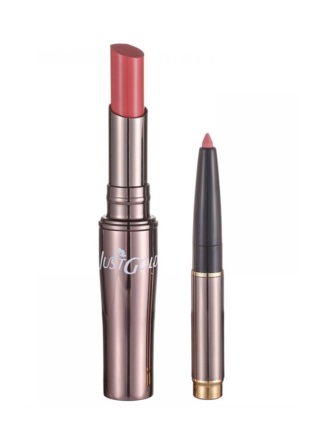 JUST GOLD 2-In-1 Moisture Lipstick 19 Pink - Image 1