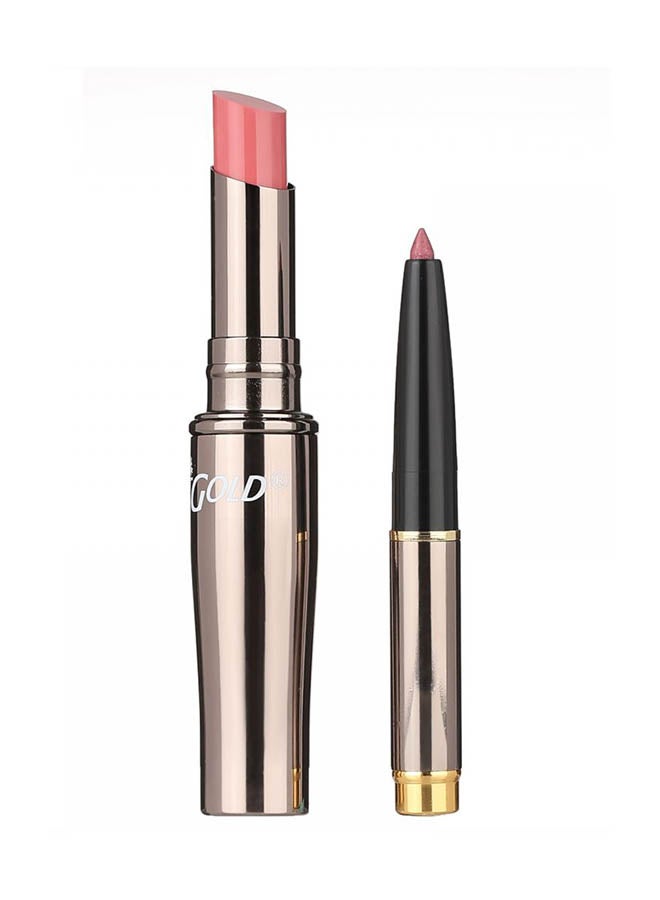 JUST GOLD 2-In-1 Moisture Lipstick 04 Pink  - Image 1