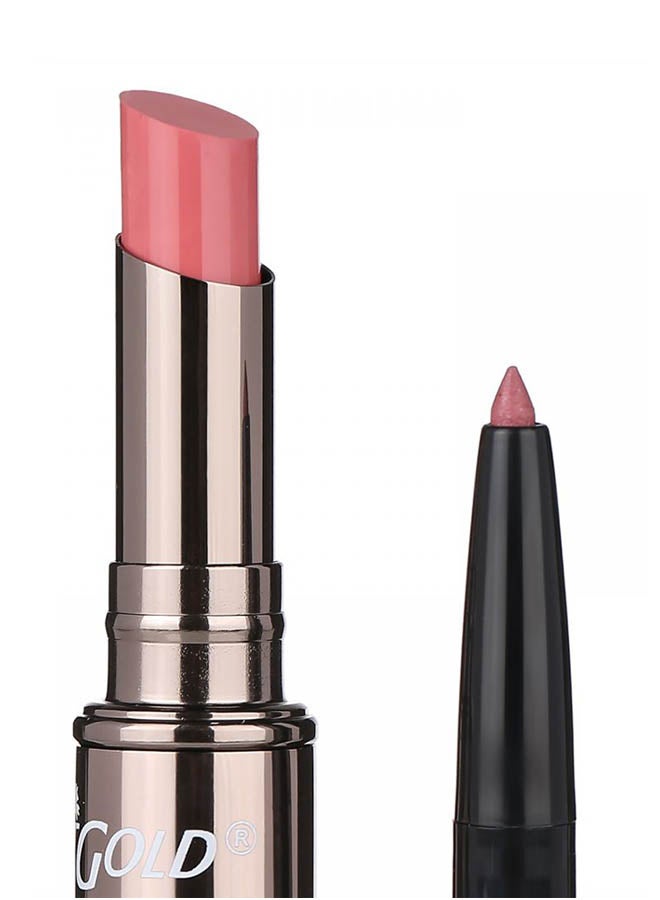 JUST GOLD 2-In-1 Moisture Lipstick 04 Pink  - Image 2