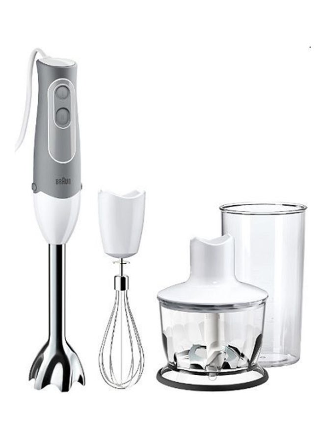 BRAUN Multi Quick Hand Blender MQ535 White/Silver  - Image 1