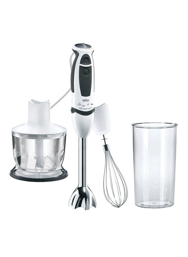 BRAUN Multi Quick Hand Blender MQ535 White/Silver  - Image 2