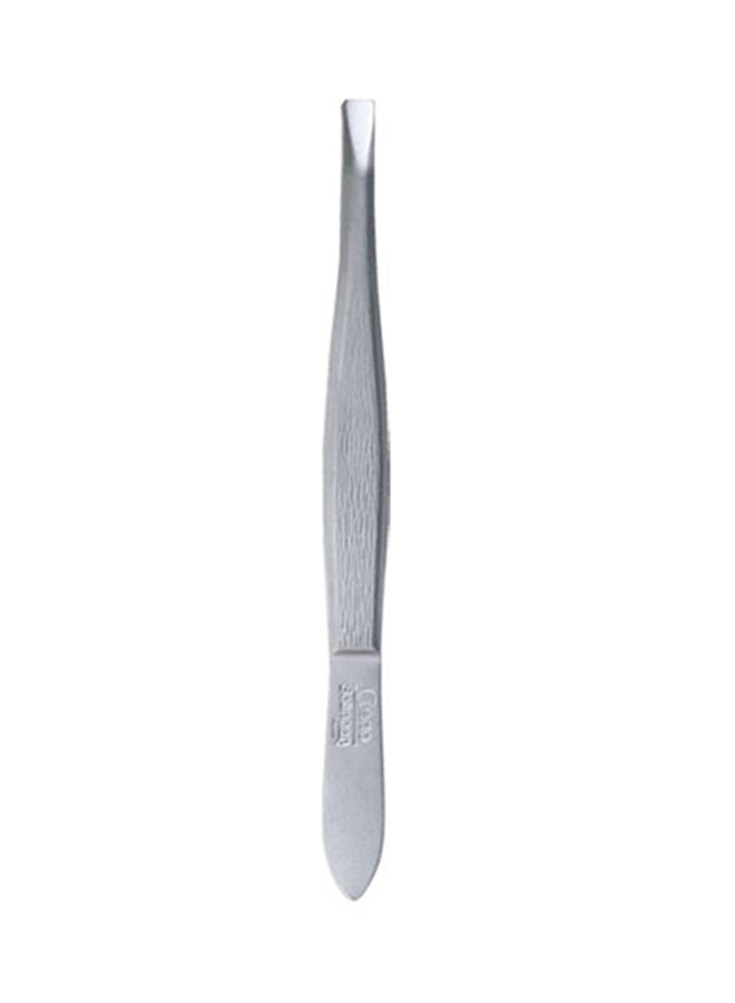 Credo Solingen Straight Matte Chromium Tweezer Silver