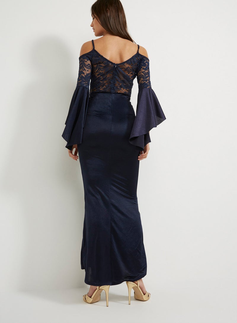 tfnc LONDON - Slovana Maxi Dress Navy - Image 1
