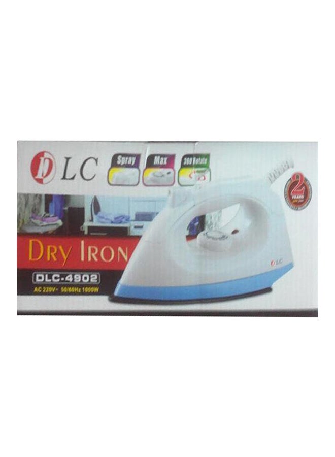 DLC Handheld Dry Iron 1000.0 W DLC-4902 White/Blue 