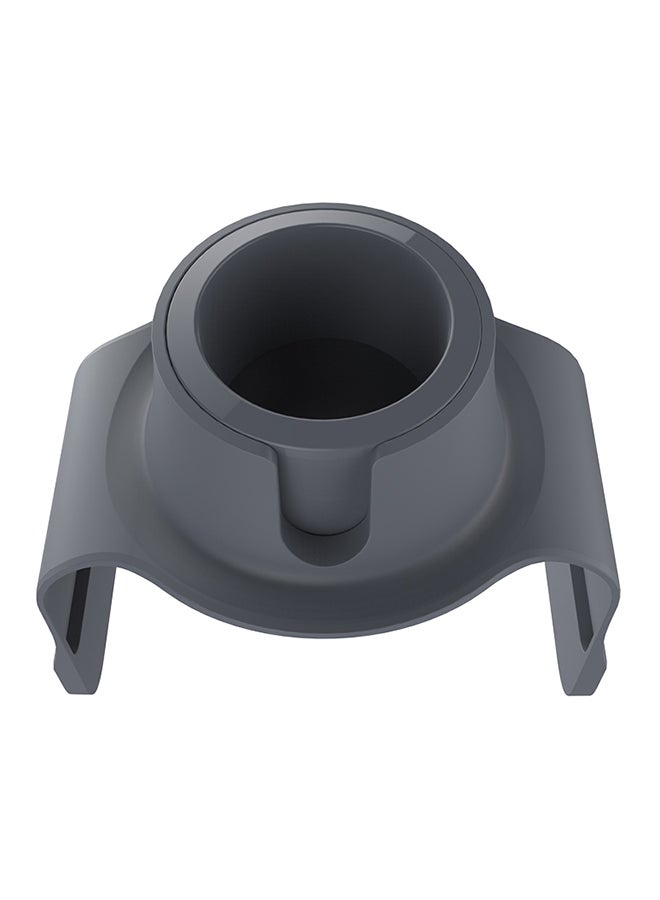 CouchCoaster - Original & Patented Armrest Couch Cup Holder, Steel Grey - A Weighted, Silicone, Anti Slip Coaster Stops Spills On Your Sofa, Armchair Or Recliner & Keeps Drinks in Reach Steel Grey One size fits all - Image 2