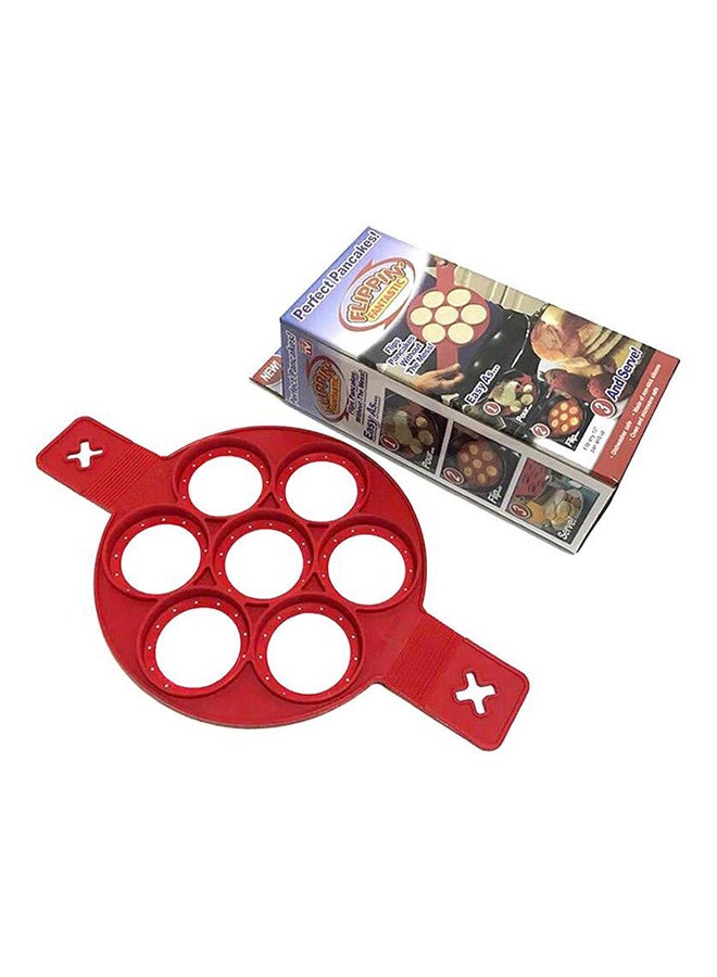 YupFun - Multi Purpose Perfect Non-Stick Mould Red 10x4x3inch - Image 1
