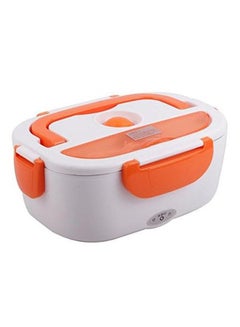 Electric Lunch Box White/Orange 17x10.8x23.5cm