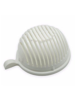 Generic Salad Maker Cutter Bowl White 22x18x15centimeter 