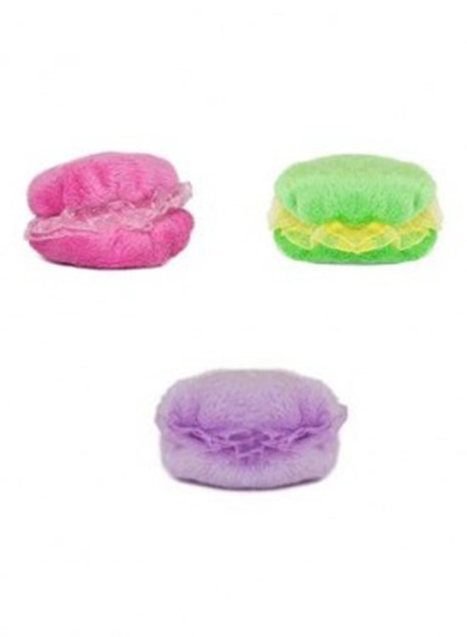 Petstages - Pack Of 3 Cat Macaroons Toys Green/Pink/Purple - Image 1