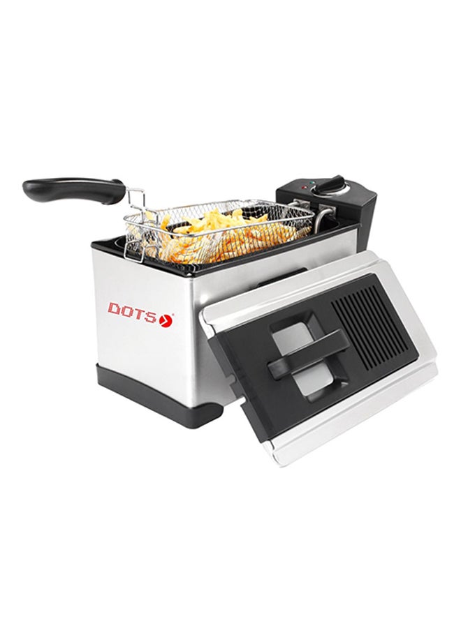 دوتس مقلاة عميقة بقدرة 1400 وات FRX-091 أبيض/أسود