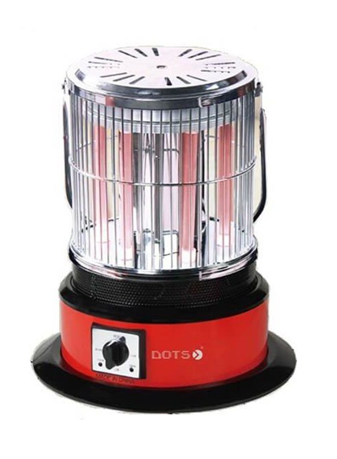 دوتس مدفأة كهربائية للغرفة NI-301 أحمر وأسود