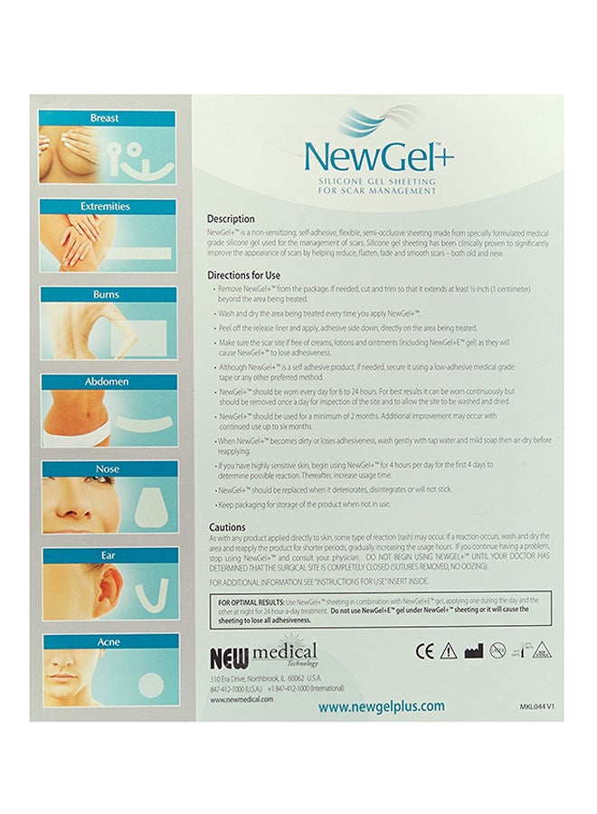 NewGel+ - Silicon Strips For Scars - Image 1