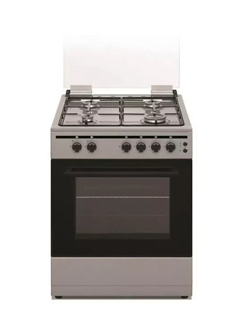 4 Burner Gas Cooker With Oven CRMA-66SC Silver