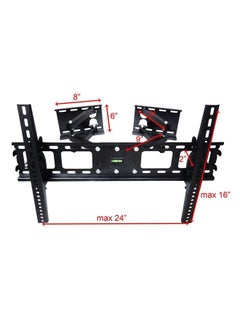 I-View Tilting Curved And Flat Panel TV Wall Mount Bracket Black  - Image 2