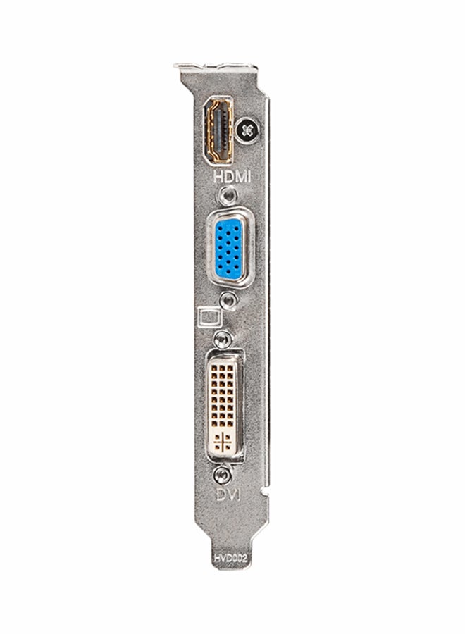 جيجابايت - بطاقة الرسومات جي فورس طراز GT610 أسود/ فضي - Image 1