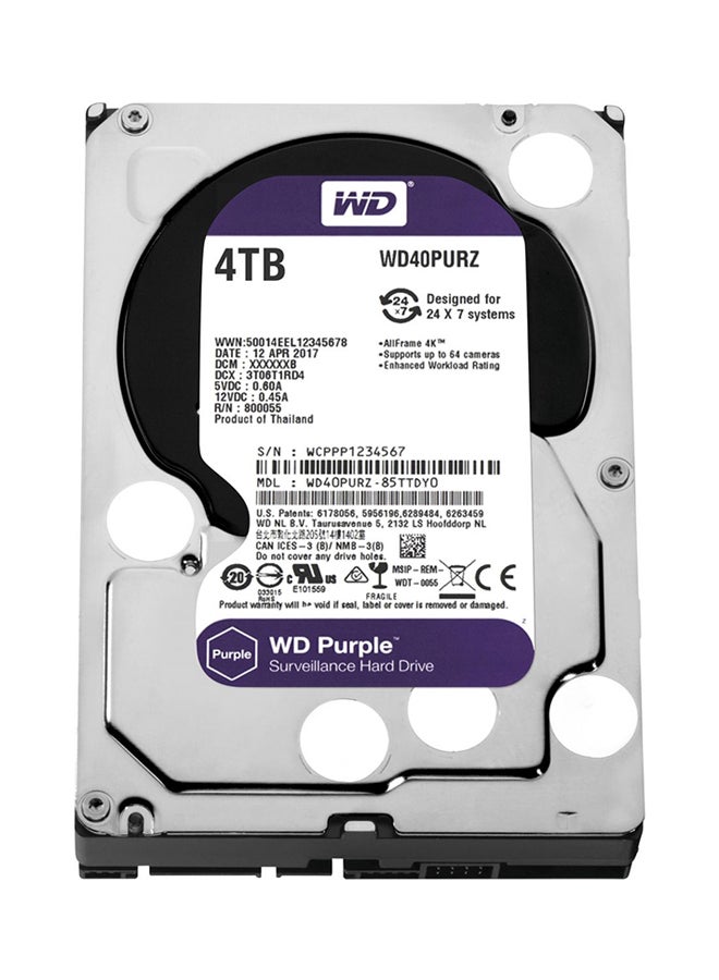دبليو دي محرك أقراص للمراقبة SATA مقاس 3.5 بوصات 4.0 TB  - Image 2