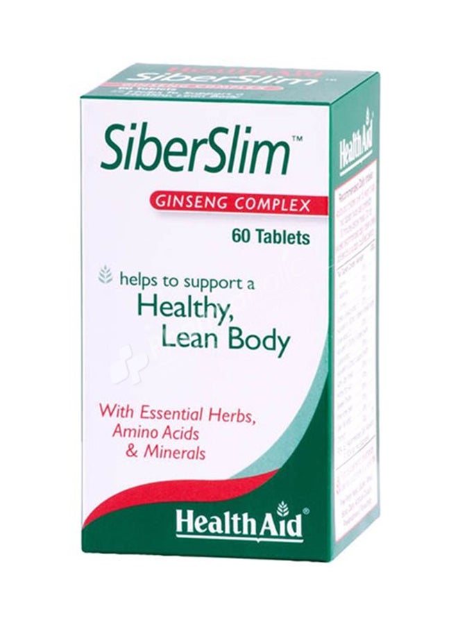 HealthAid Pack Of 60 Siberslim Tablets