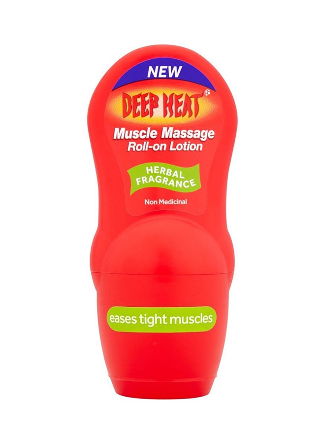 DEEP HEAT Muscle Massage Roll-On Pain Relief Lotion