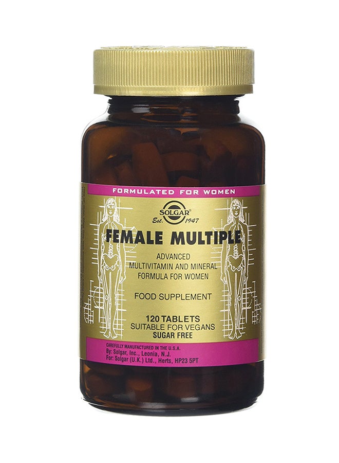 Solgar Pack Of 120 Female Multiple Tablets - Image 1