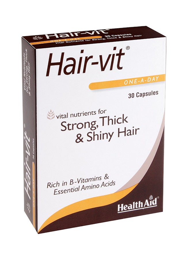 HealthAid Pack Of 30 Hair-Vit Capsules