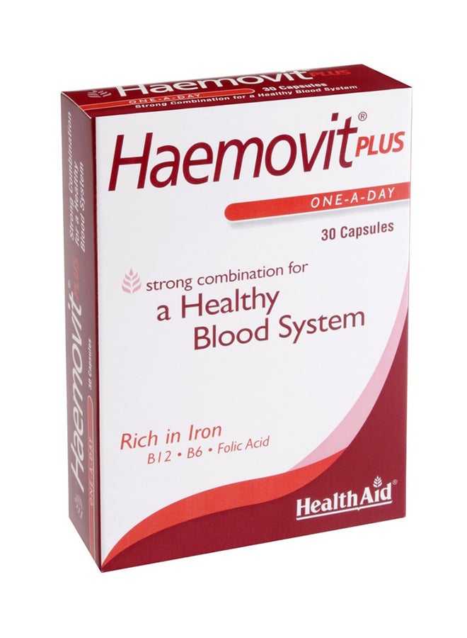 HealthAid Haemovit Plus Capsules 30 capsules