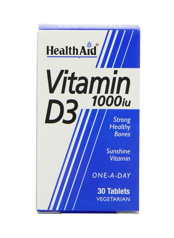 HealthAid Pack Of 30 Vitamin D3
