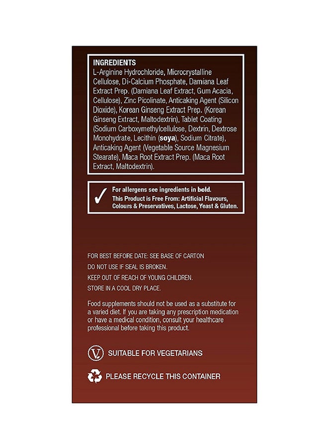 Natures Aid Pack Of 60 Active Man Tablets - Image 2