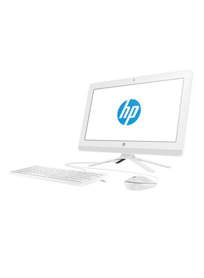 HP - All-in-One PC With 21.5-Inch Display, Core i3 Processor/4GB RAM/1TB HDD/Integrated Intel HD Graphics White - Image 1