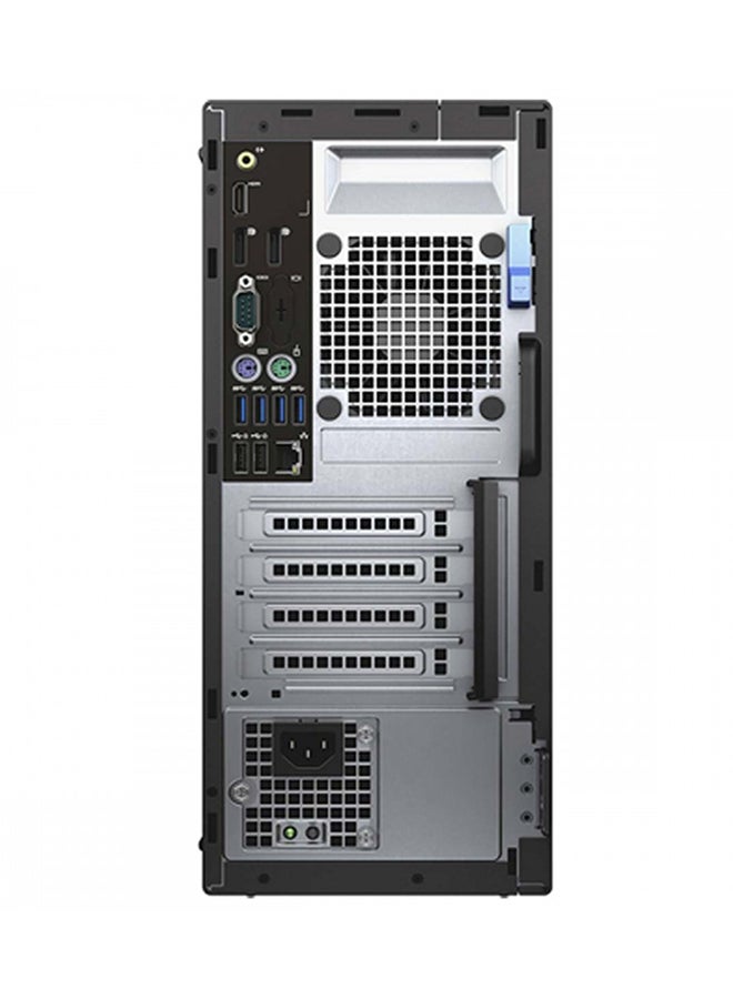 ديل - كمبيوتر مكتبي ميني تاور أوبتي بلكس 7040، بمعالج كور i7/ ذاكرة رام 4 جيجابايت/ محرك أقراص صلبة سعة 500 جيجابايت/ بطاقة رسومات مدمجة أسود - Image 1