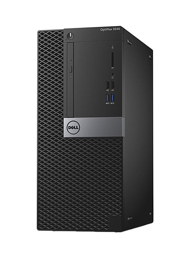 ديل - كمبيوتر مكتبي ميني تاور أوبتي بلكس 7040، بمعالج كور i7/ ذاكرة رام 4 جيجابايت/ محرك أقراص صلبة سعة 500 جيجابايت/ بطاقة رسومات مدمجة أسود - Image 1