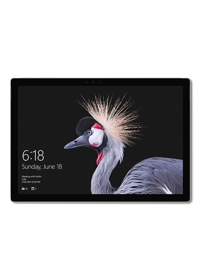 Microsoft - Surface PRO With 12.3-Inch Display, Core i7 Processor/16GB RAM/512GB SSD/Intel Iris Plus Graphics 640/Arabic Keyboard - 2017 Silver - Image 1