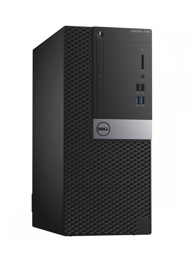 ديل - كمبيوتر مكتبي ميني تاور أوبتي بلكس 7040، بمعالج كور i7/ ذاكرة رام 4 جيجابايت/ محرك أقراص صلبة سعة 500 جيجابايت/ بطاقة رسومات مدمجة أسود - Image 1
