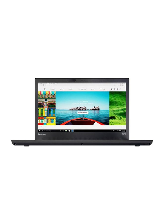 Lenovo ThinkPad T470 With 14-Inch Display, Core i5 Processor/4GB RAM/500GB SSD/Integrated Graphics Black  - Image 1