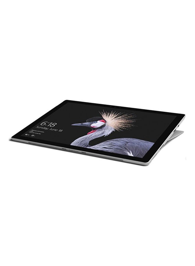 Microsoft - Surface PRO With 12.3-Inch Display, Core i7 Processor/16GB RAM/512GB SSD/Intel Iris Plus Graphics 640/Arabic Keyboard - 2017 Silver - Image 1